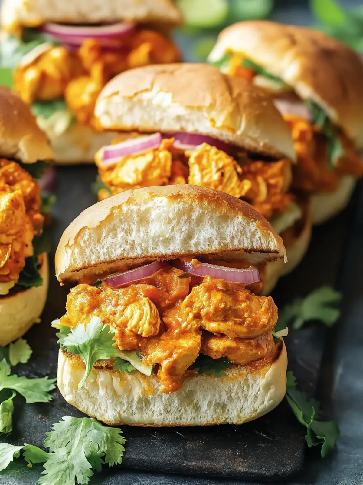 Savory Curried Chicken Sliders for Easy Homemade Comfort 2 Curried Chicken Sliders
