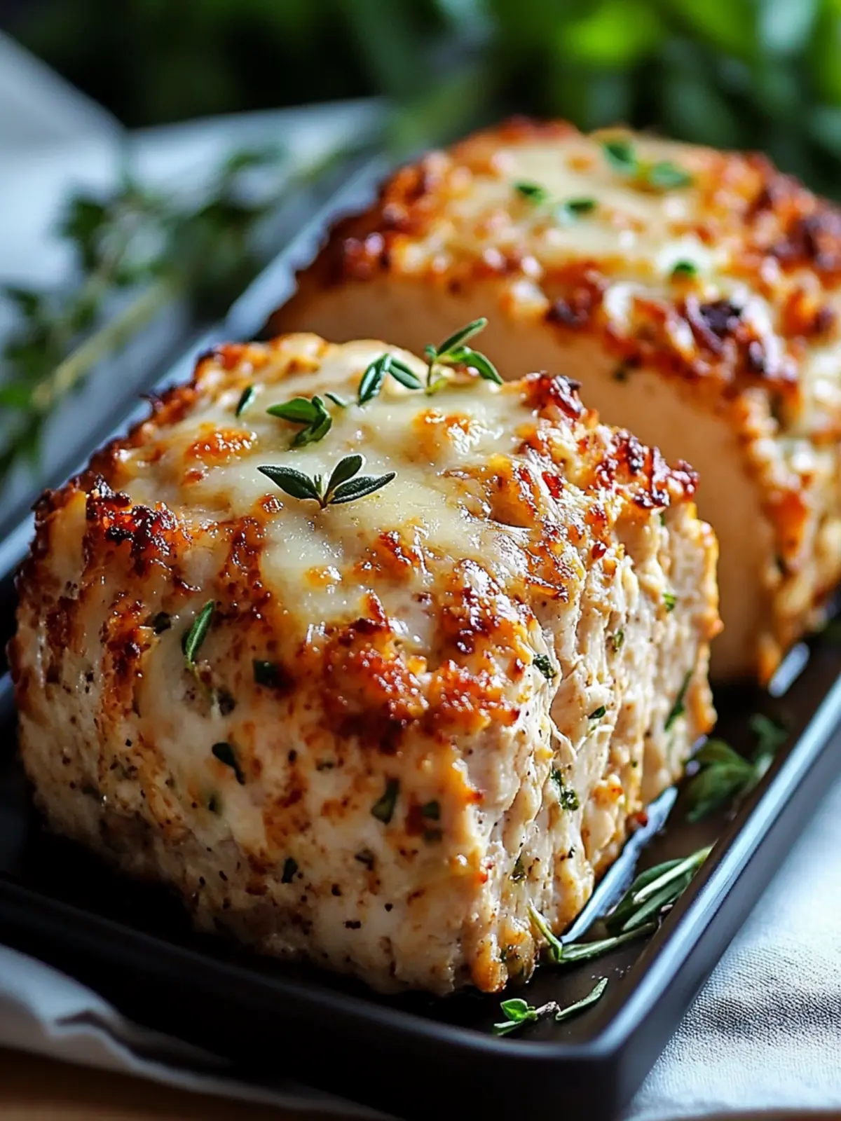 Garlic Parmesan Chicken Meatloaves for Epic Family Dinners 4 Garlic Parmesan Chicken Meatloaves