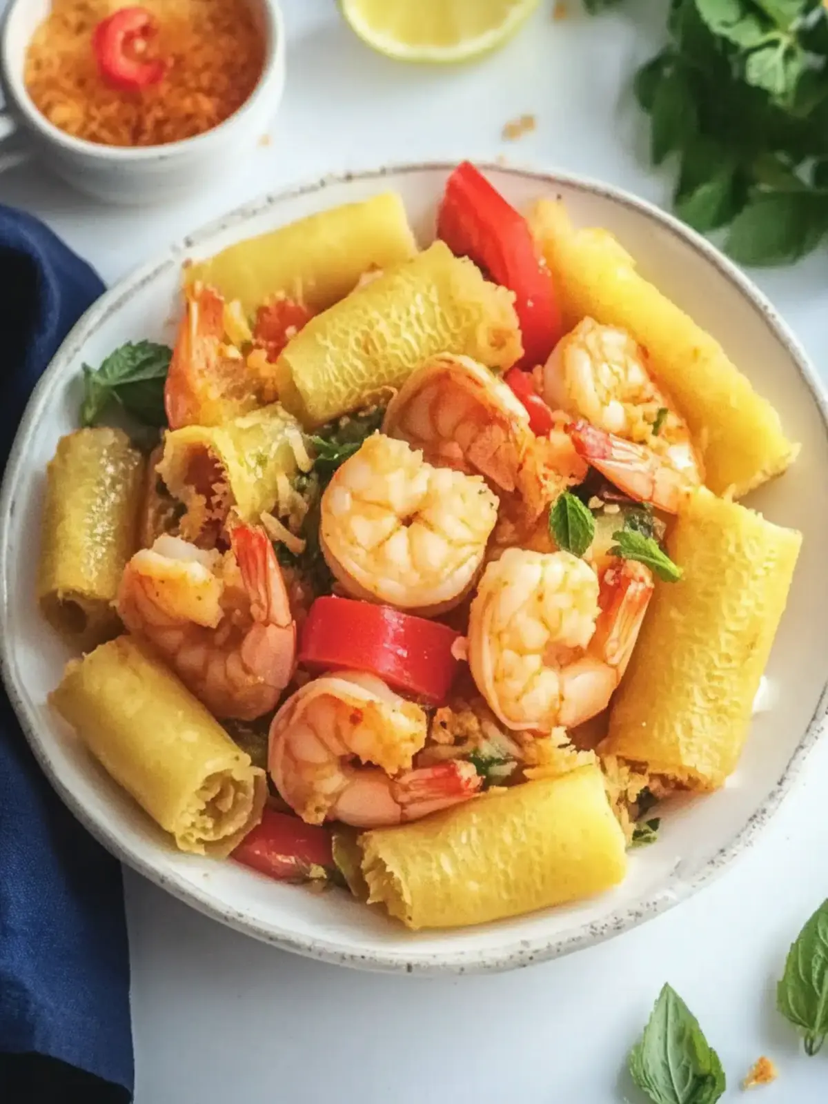 Mouthwatering Moroccan Shrimp Briouat Recipe in 20 Minutes 2 Moroccan Shrimp Briouat