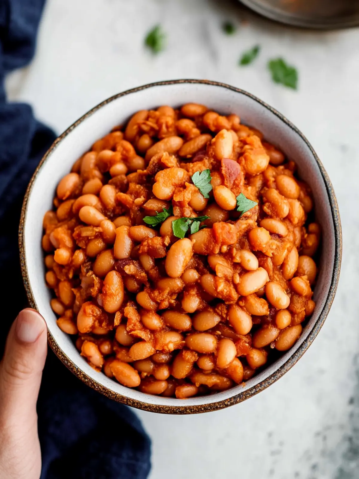 Irresistibly Smoky Vegan Baked Beans in Just One Hour 4 Vegan Baked Beans