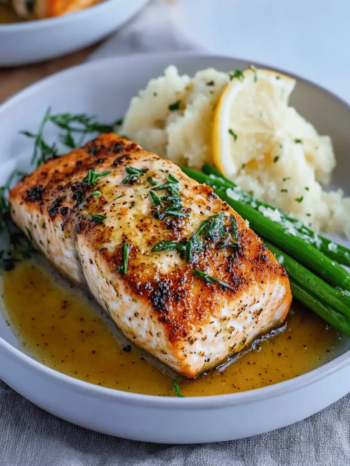 Baked Lemon Garlic Butter Salmon in Just 15 Minutes 3 Baked Lemon Garlic Butter Salmon