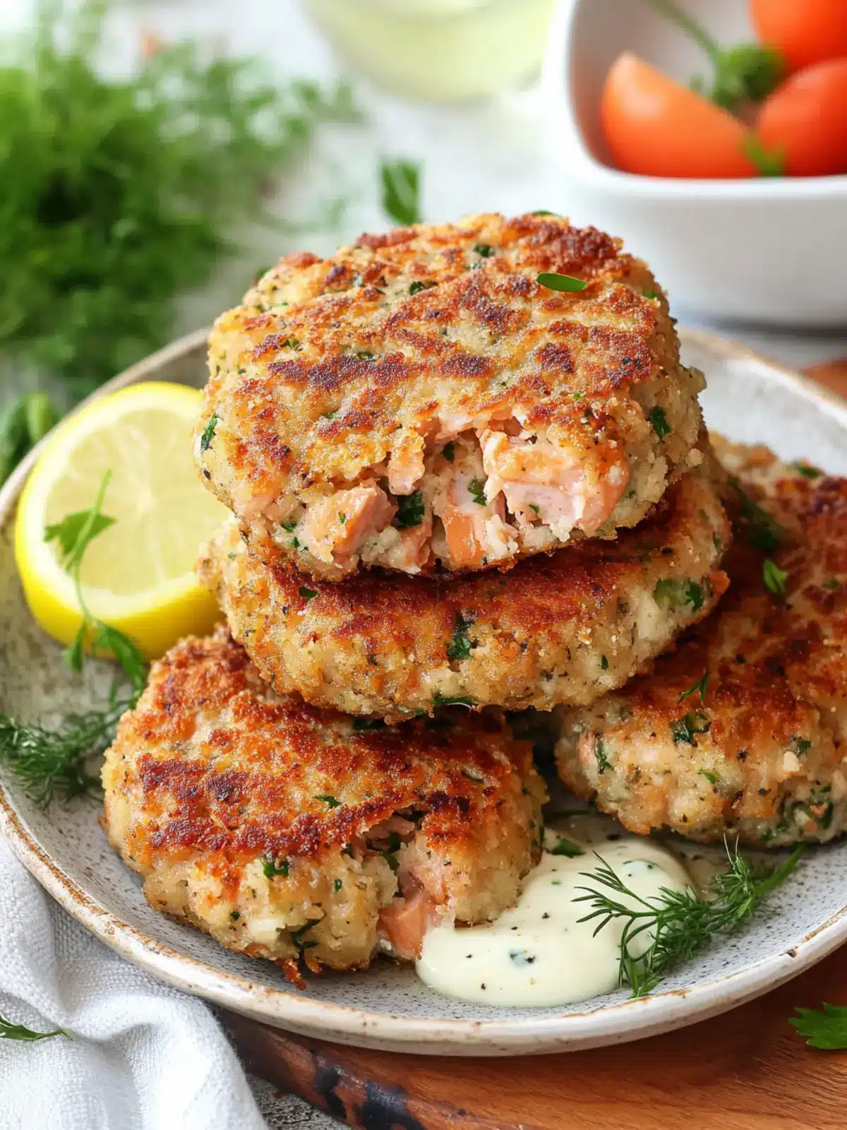 Savor Old-Fashioned Salmon Patties in Just 20 Minutes! 4 Old-Fashioned Salmon Patties