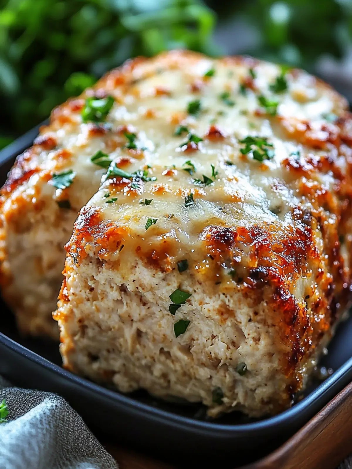 Garlic Parmesan Chicken Meatloaves for Epic Family Dinners 3 Garlic Parmesan Chicken Meatloaves