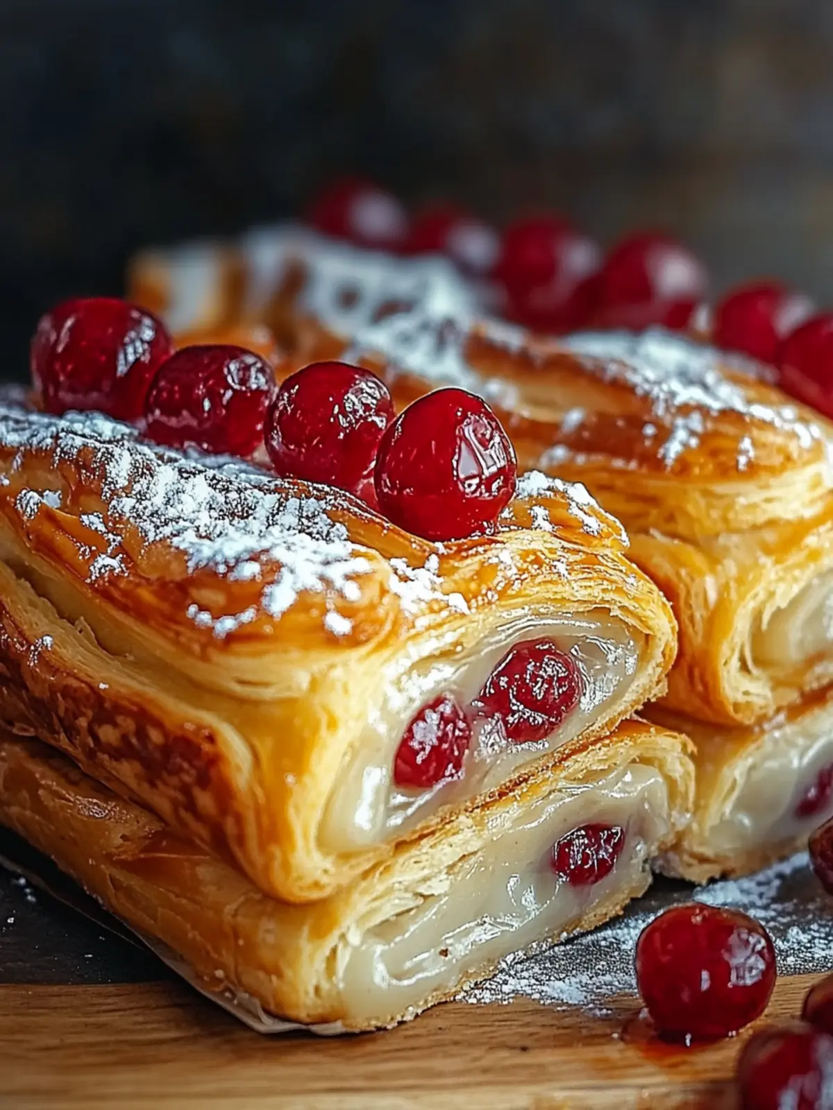 Delicious Cherry Danish Pastry: Easy Recipe for Beginners 2 Cherry Danish Pastry