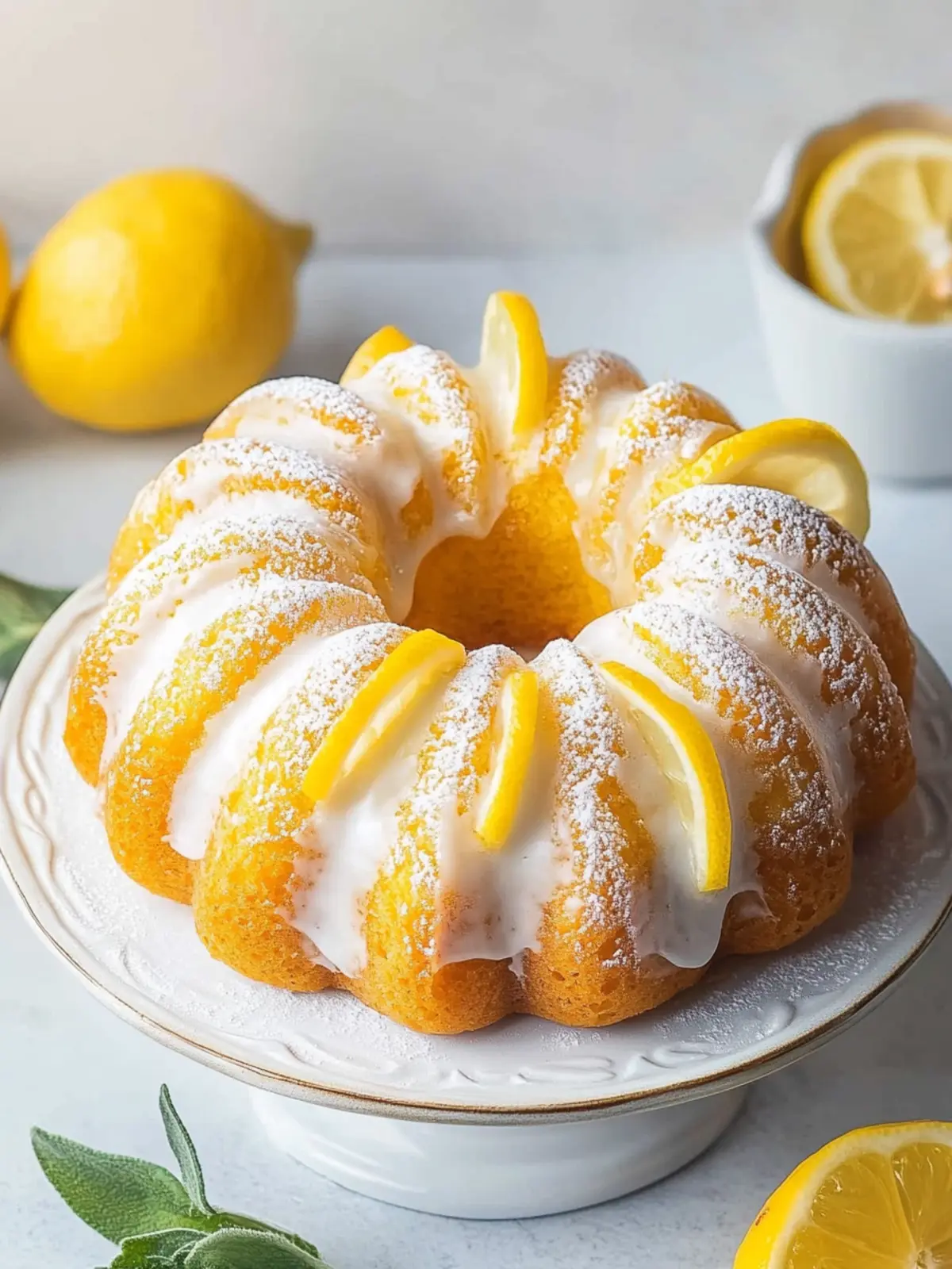 Zesty Lemon Mini Bundt Cake Recipe for Perfect Sweet Treats 2 Lemon Mini Bundt Cake