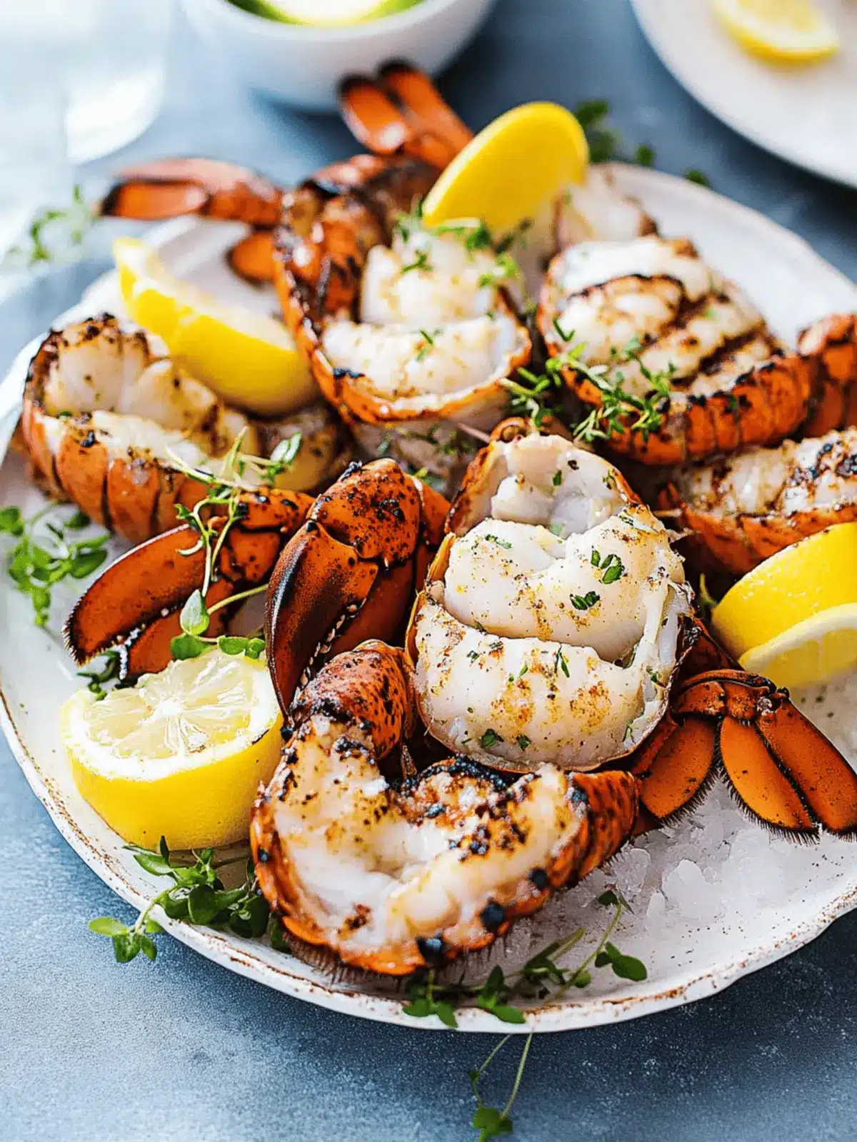Grilled Lobster Tails with Herb Butter in Just 30 Minutes 4 Grilled Lobster Tails