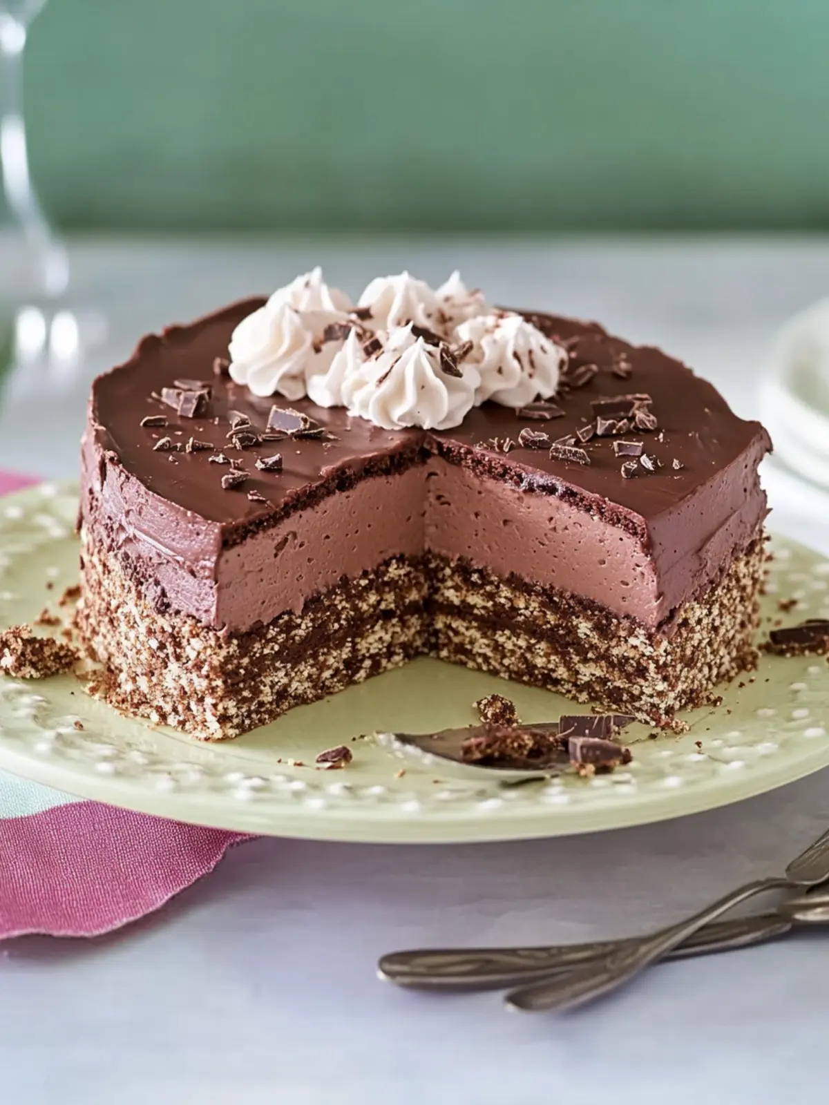 Irresistible Chocolate Matzo Mousse Cake for a Sweet Escape 2 Chocolate Matzo Mousse Cake