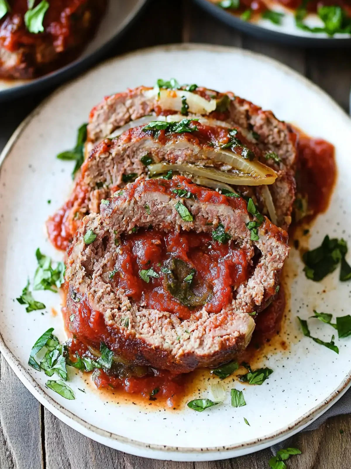 Savor the Comfort of Sicilian Meatloaf Stuffed with Flavor 2 Sicilian Meatloaf