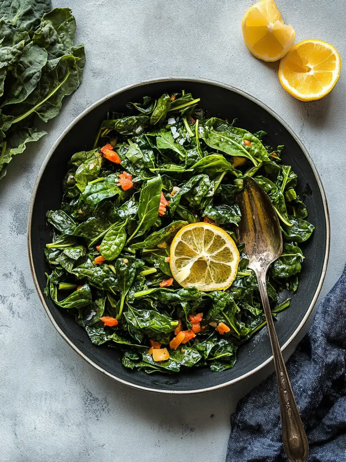 Savory Vegan Collard Greens Ready in 30 Minutes 2 Vegan Collard Greens