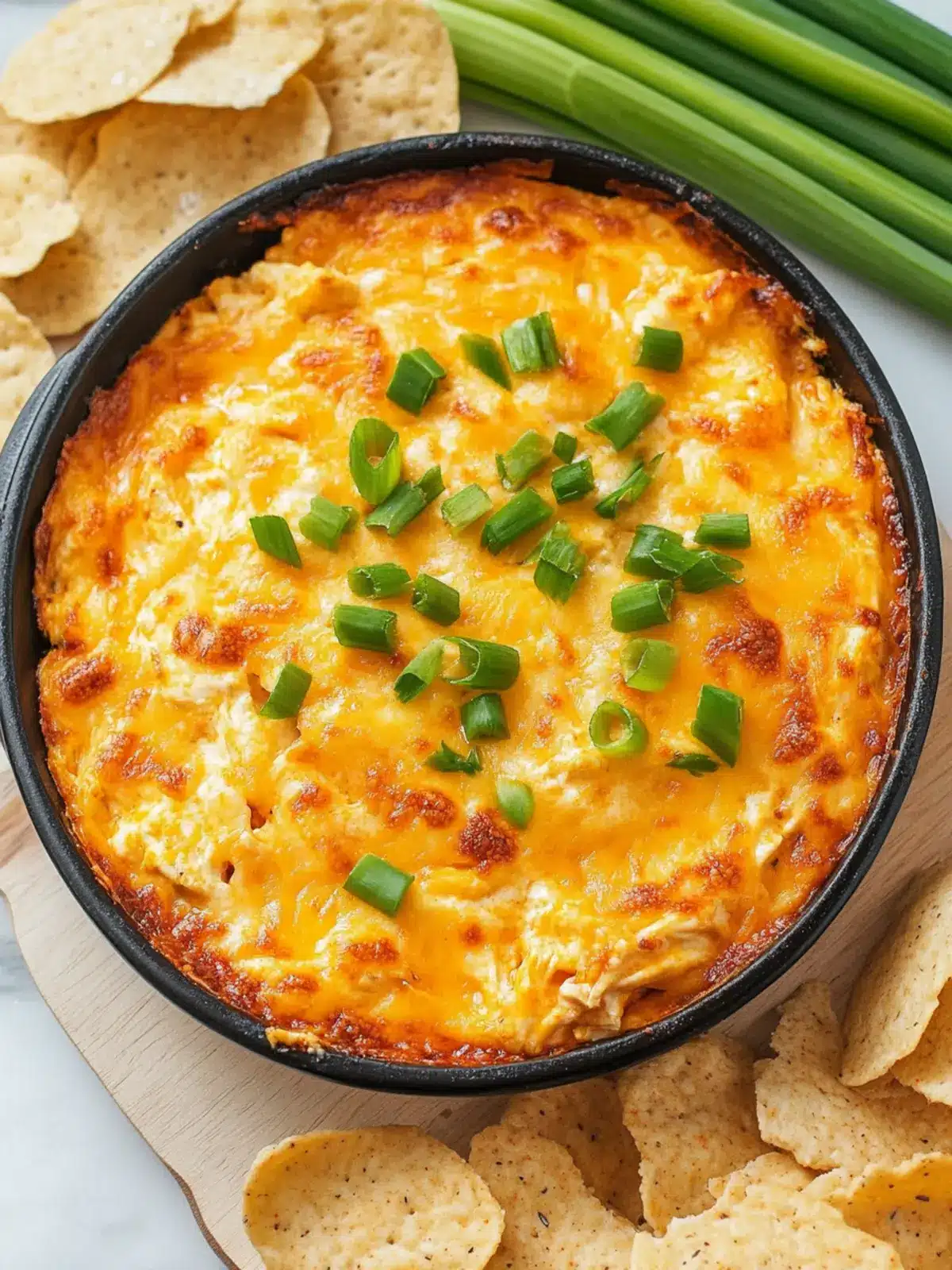 Savory Oven Baked Buffalo Chicken Dip for Ultimate Game Nights 4 Oven Baked Buffalo Chicken Dip