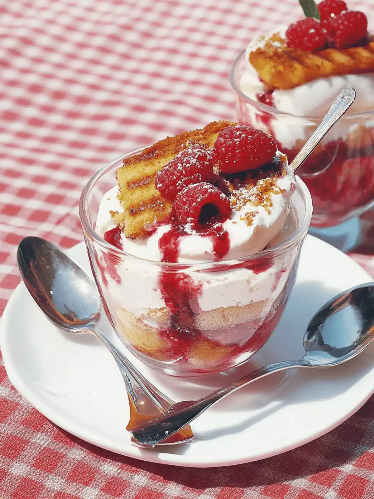 Grilled Pound Cake Sundae with Raspberries for Summer Bliss 4 Grilled Pound Cake Sundae With Raspberries