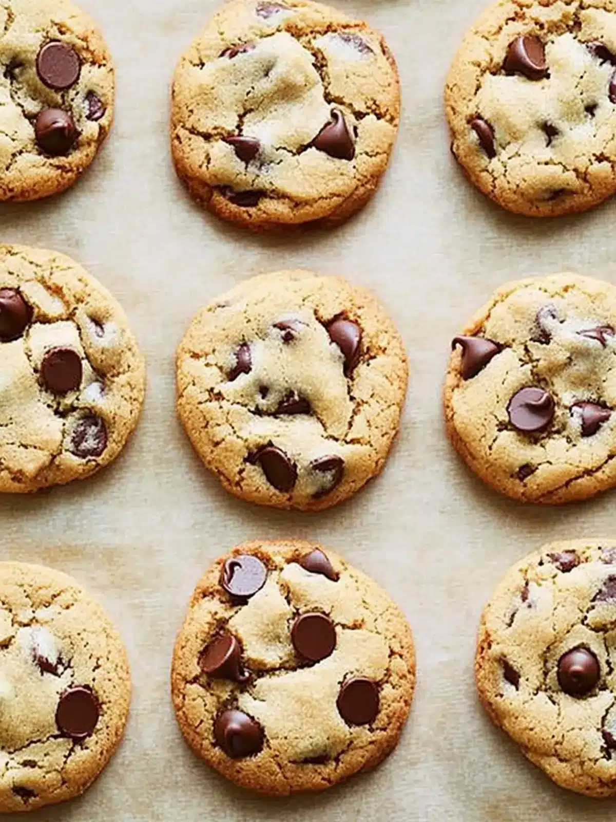 Perfect Chocolate Chip Cookies with Chewy Centers and Crisp Edges 2 Perfect Chocolate Chip Cookies