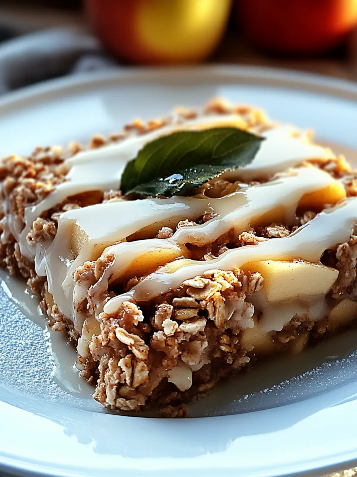 Warm Your Mornings with Oatmeal Apple Breakfast Bake 4 Oatmeal Apple Breakfast Bake