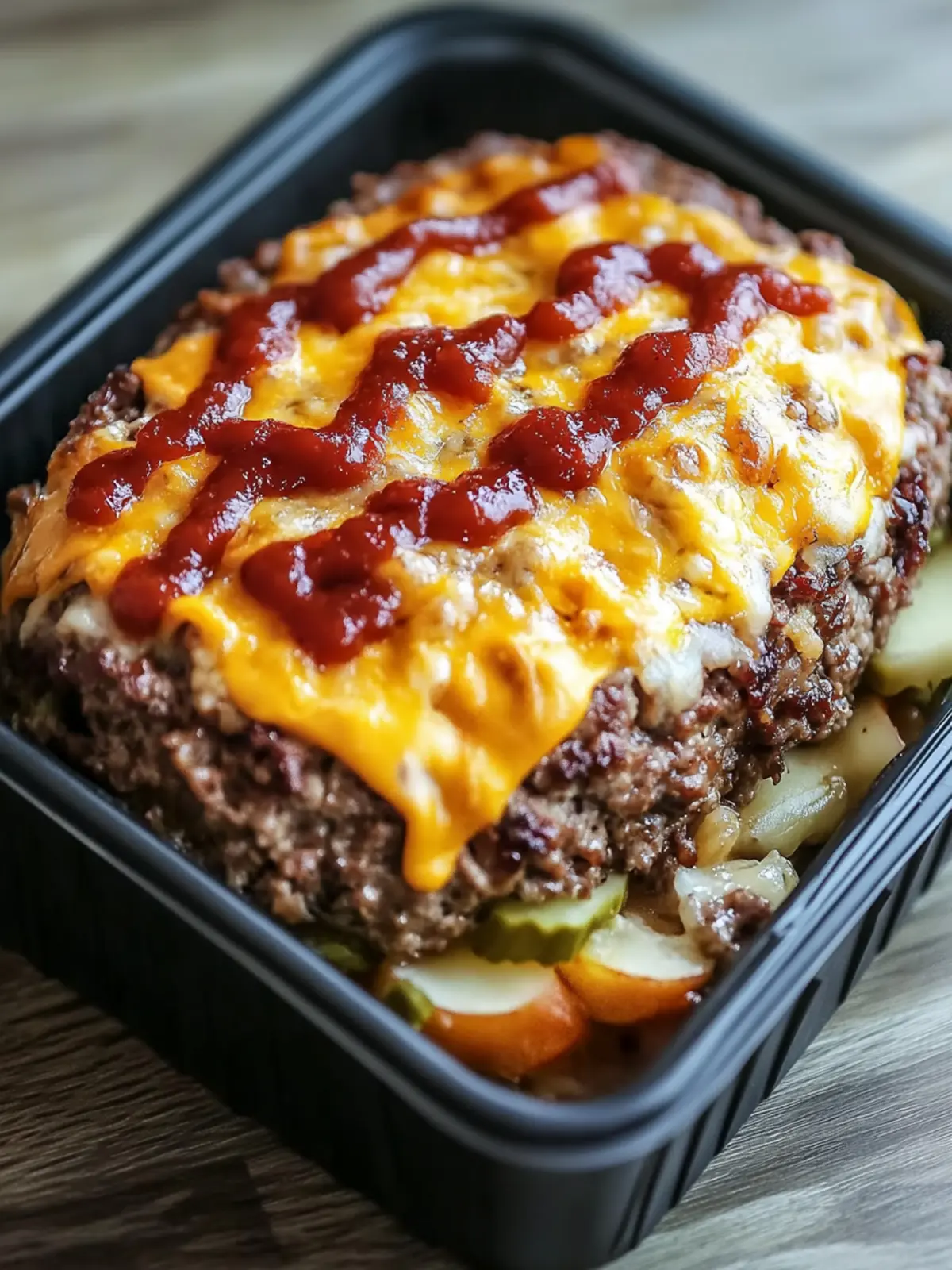 Cheeseburger Meatloaf: A Delicious Twist on Comfort Food 4 Cheeseburger Meatloaf