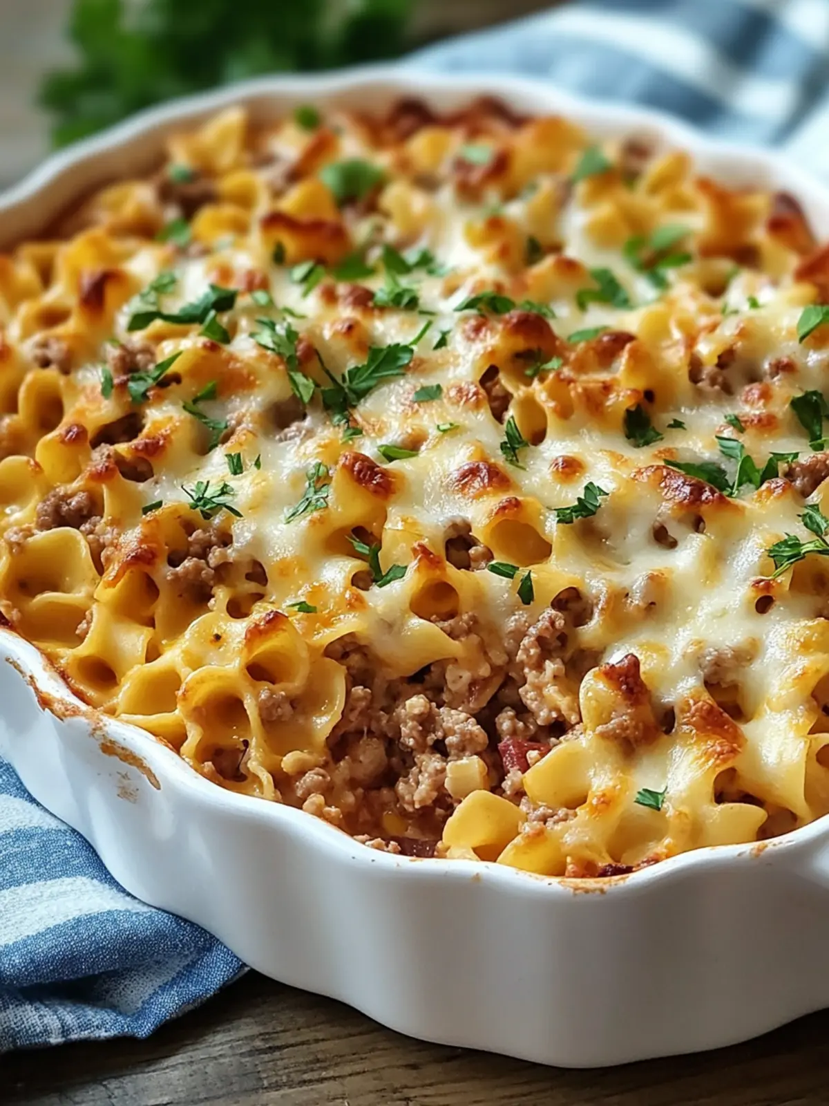 Creamy Ground Beef Noodle Casserole for Cozy Family Nights 3 Creamy Ground Beef Noodle Casserole