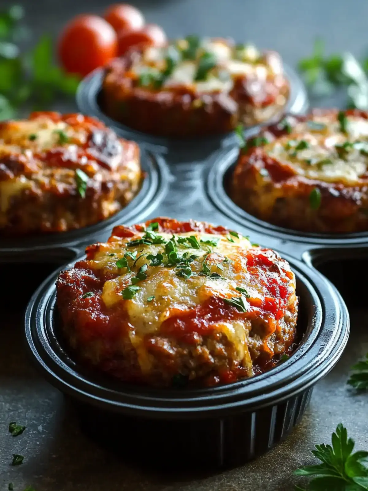 Mouthwatering Muffin Tin Meatloaves for Easy Family Dinners 2 Muffin Tin Meatloaves