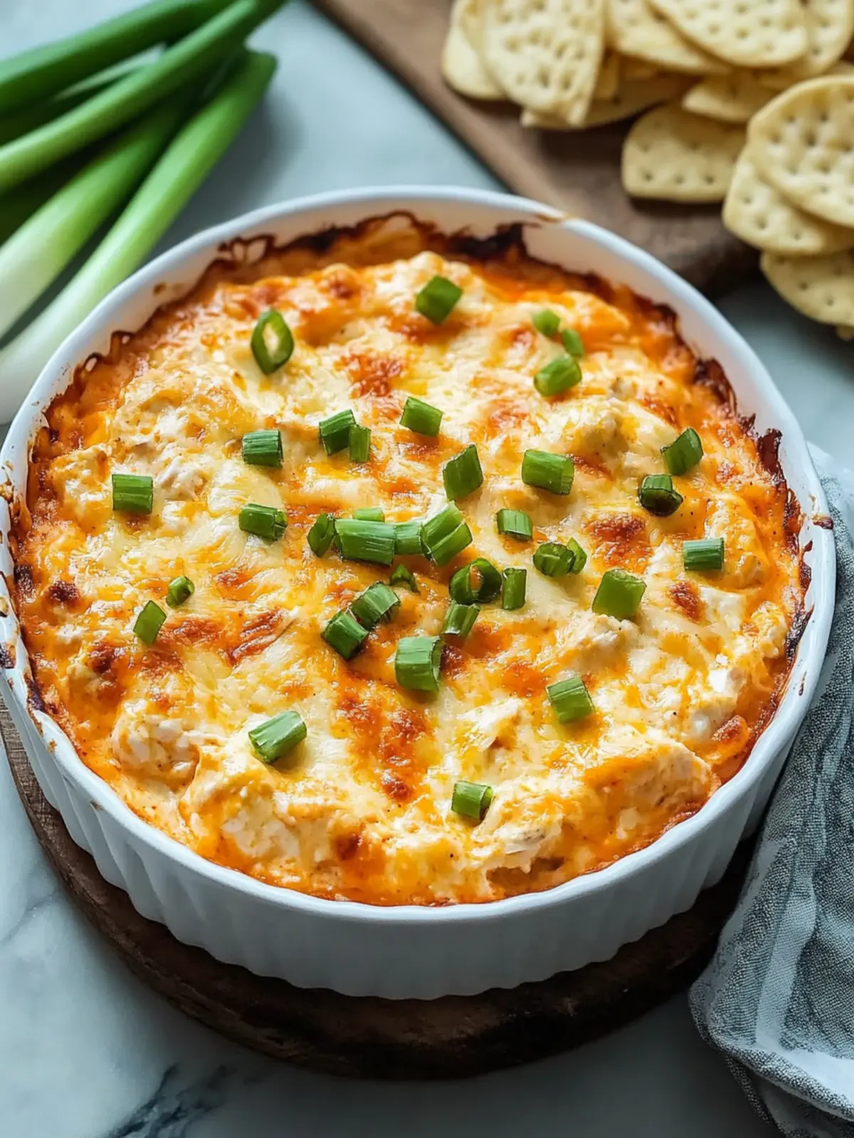 Easy Baked Buffalo Chicken Dip That's Perfect for Game Day 2 Easy Baked Buffalo Chicken Dip