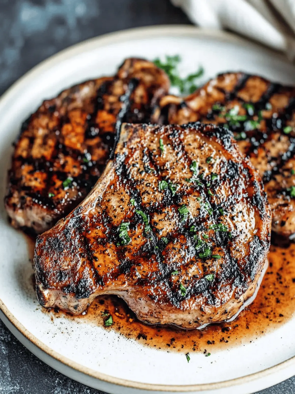 Mouthwatering Grilled Pork Chops with Bold Mexican Spice Blend 3 Grilled Pork Chops