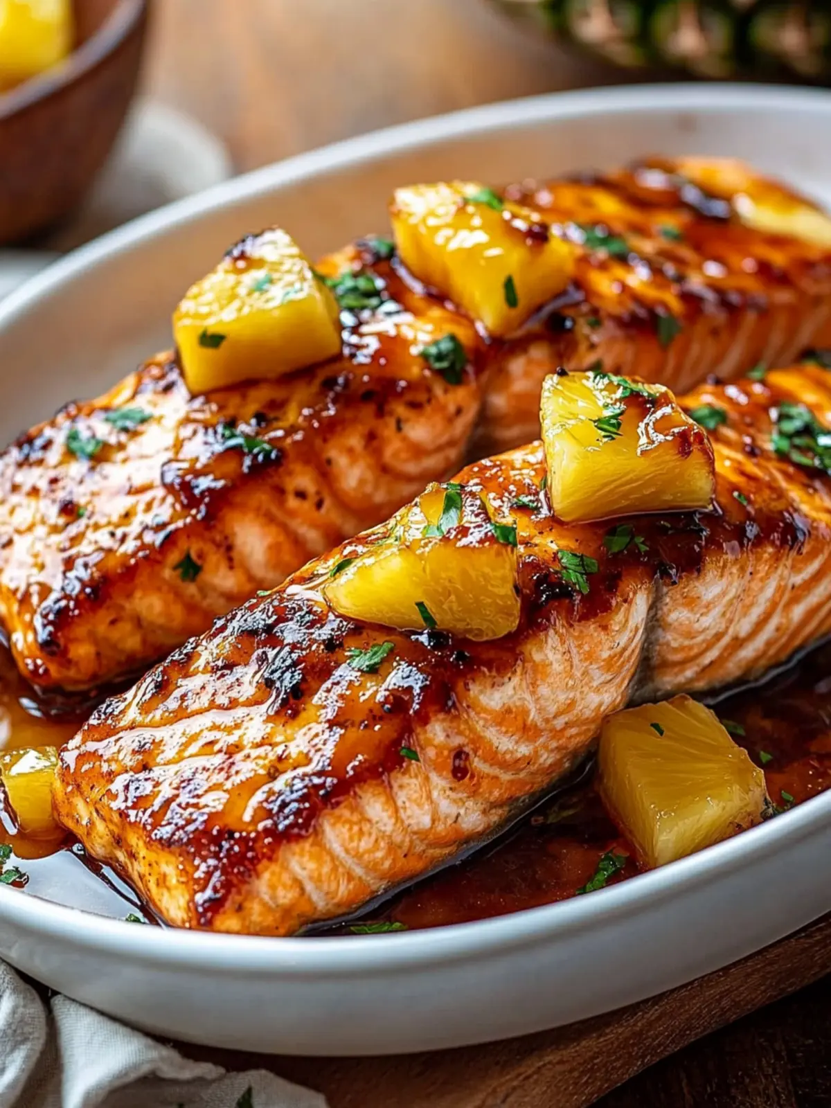 Pineapple Glazed Salmon: Easy, Juicy, and Restaurant-Quality 4 Pineapple Glazed Salmon