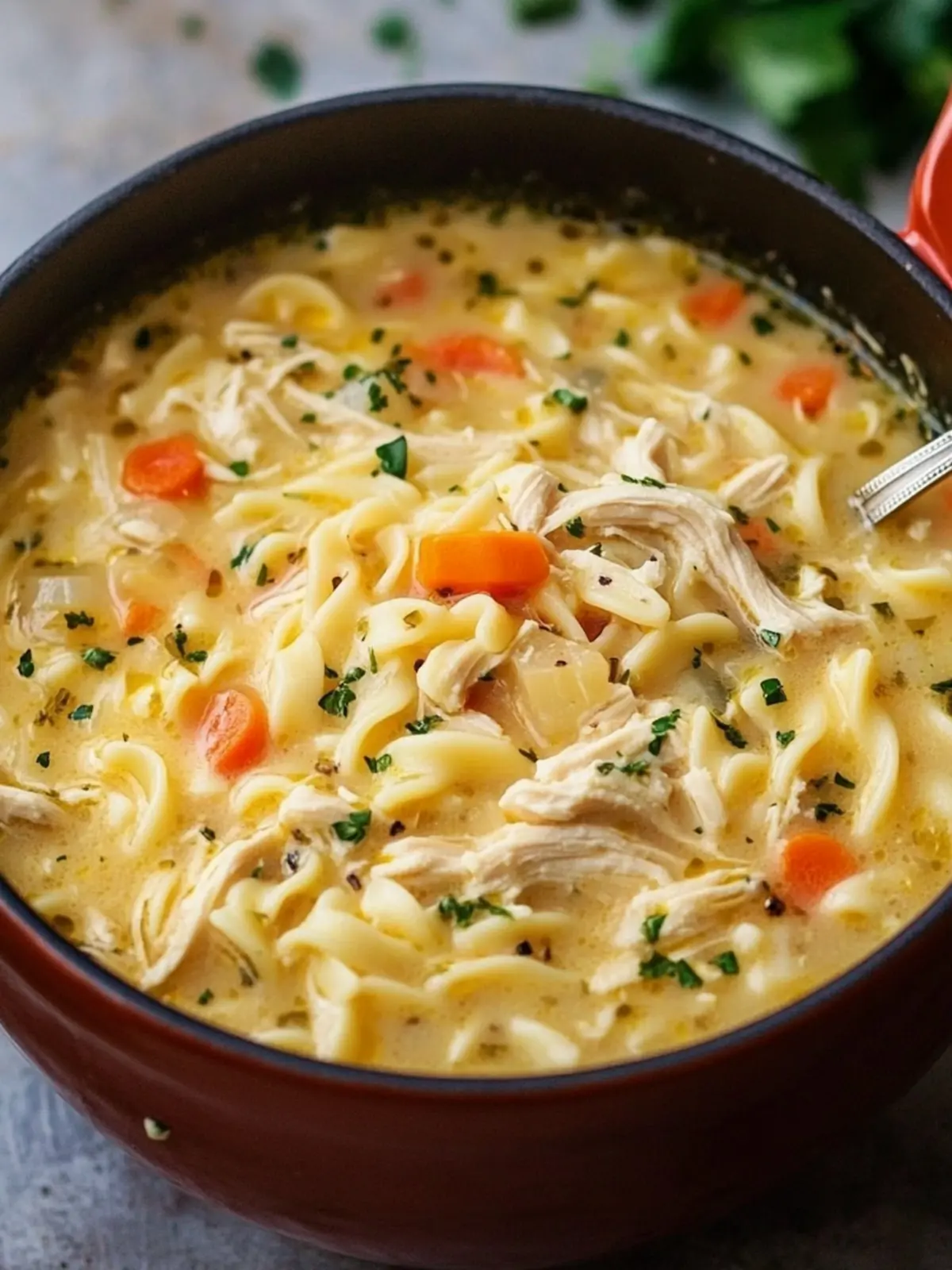 Creamy Crack Chicken Noodle Soup for Cozy Nights 3 Crack Chicken Noodle Soup