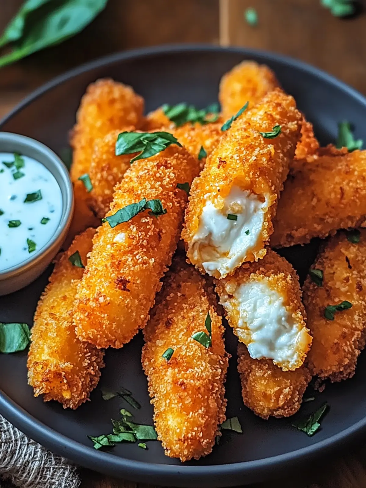 Buffalo Chicken Mozzarella Sticks: Your New Game Day Favorite 4 Buffalo Chicken Mozzarella Sticks