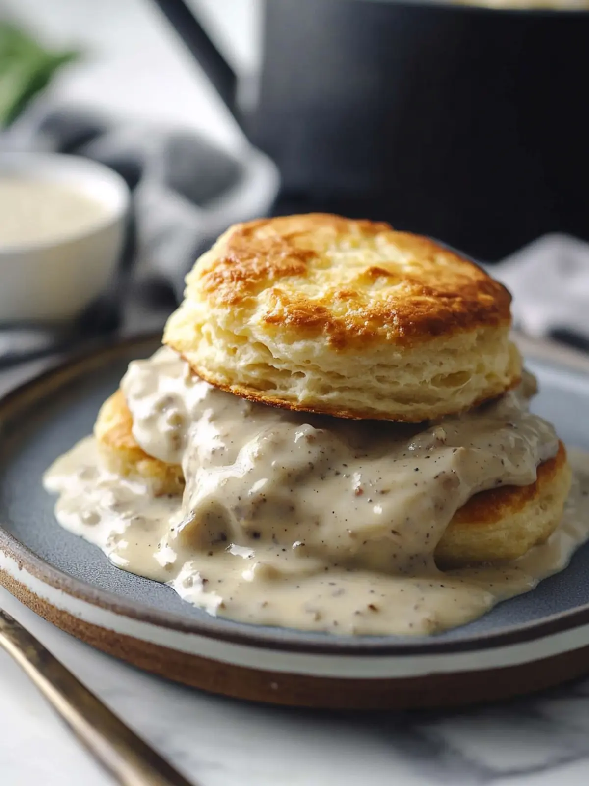 Southern Biscuits and Gravy: Your Cozy Breakfast Delight 4 Southern Biscuits and Gravy