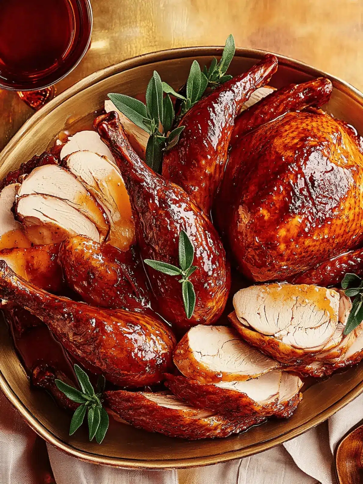 Maple-Butter-Glazed Turkey: Juicy and Irresistibly Delicious 3 Maple-Butter-Glazed Turkey