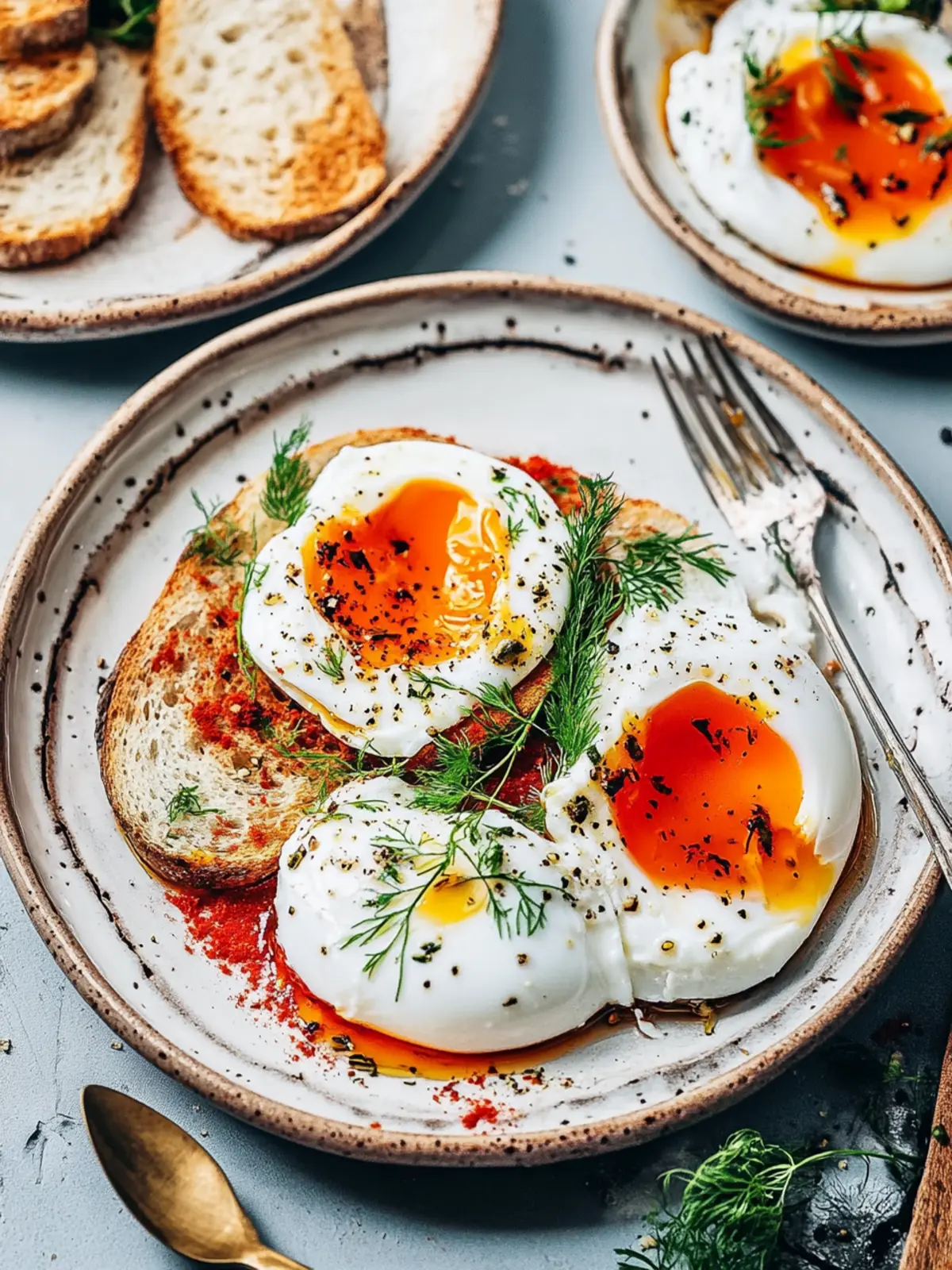 Irresistibly Creamy Turkish Poached Eggs for Quick Brunch Bliss 2 Turkish Poached Eggs