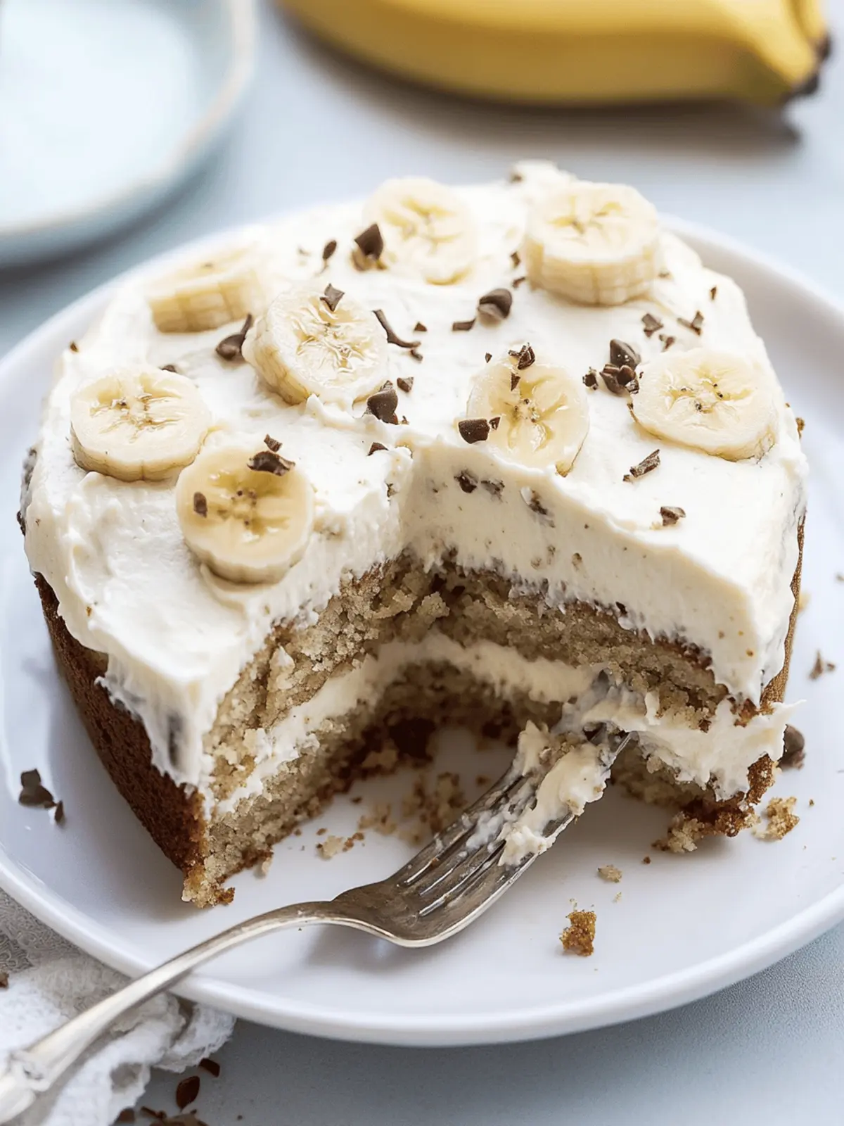Irresistible Banana Cream Cake Your New Favorite Dessert! 4 Banana Cream Cake