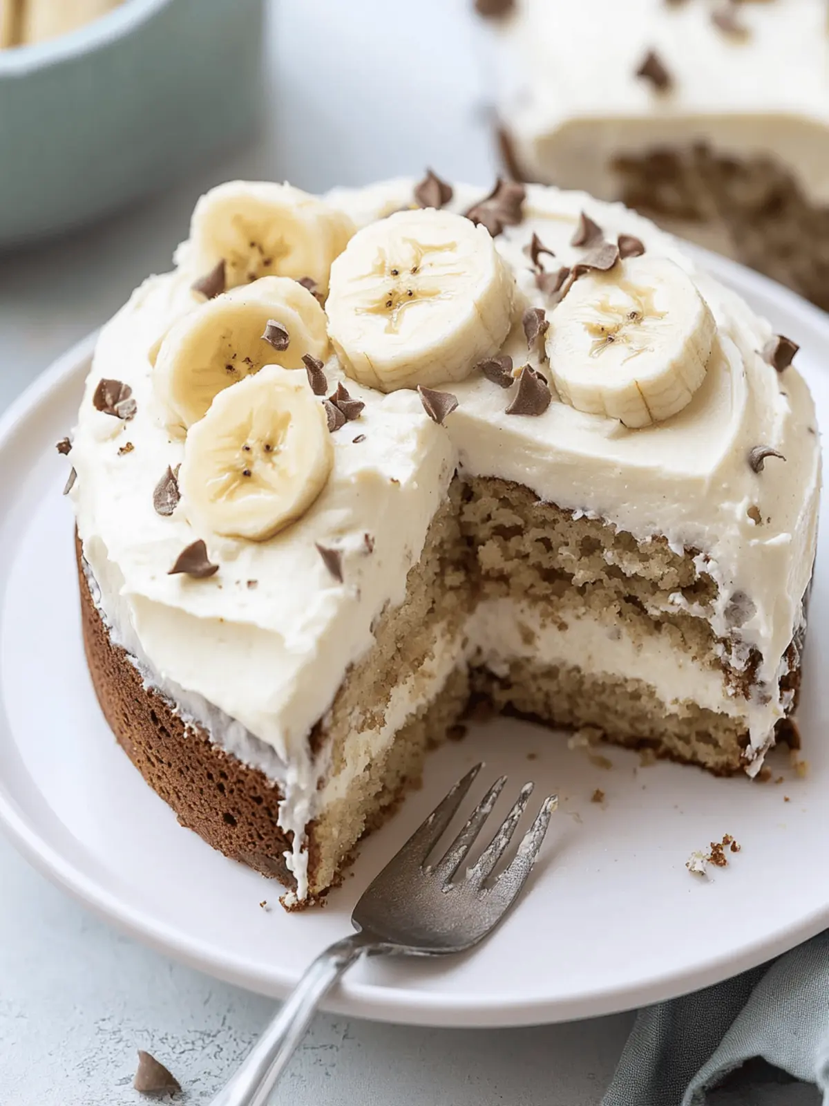 Irresistible Banana Cream Cake Your New Favorite Dessert! 2 Banana Cream Cake