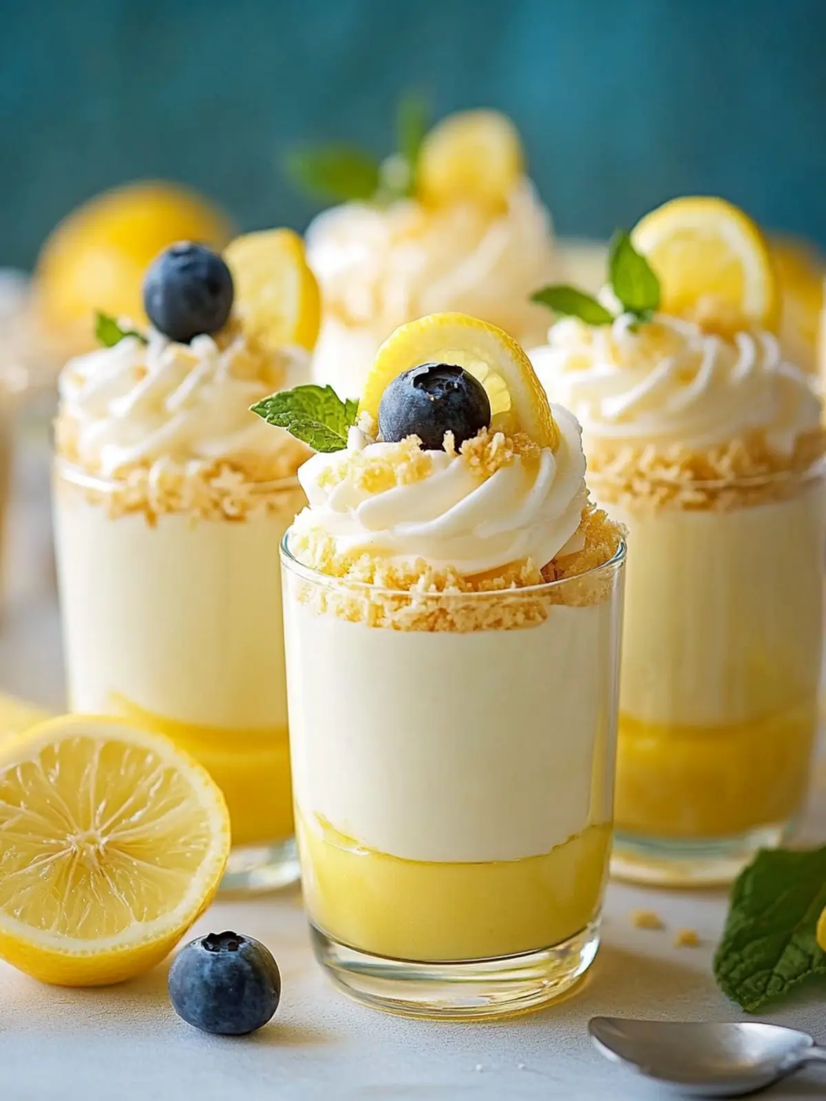 Irresistible Lemon Cheesecake Mousse for No-Bake Bliss 2 Lemon Cheesecake Mousse