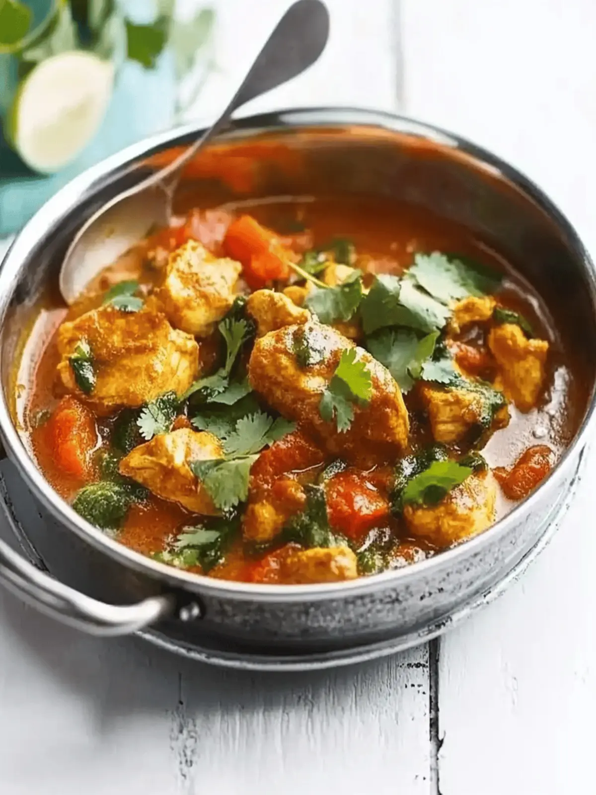 Healthy Chicken Balti: A Fun Twist on a Classic Curry 4 Chicken balti