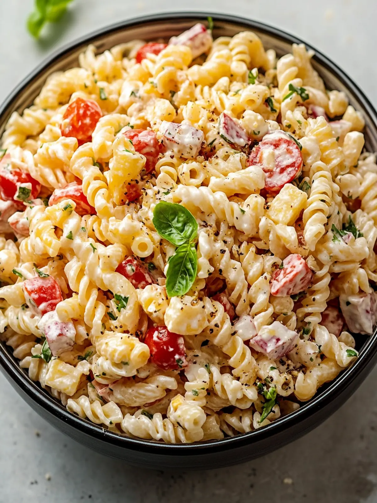 Mediterranean Pasta Salad: Easy, Flavor-Packed Delight 3 MEDITERRANEAN PASTA SALAD