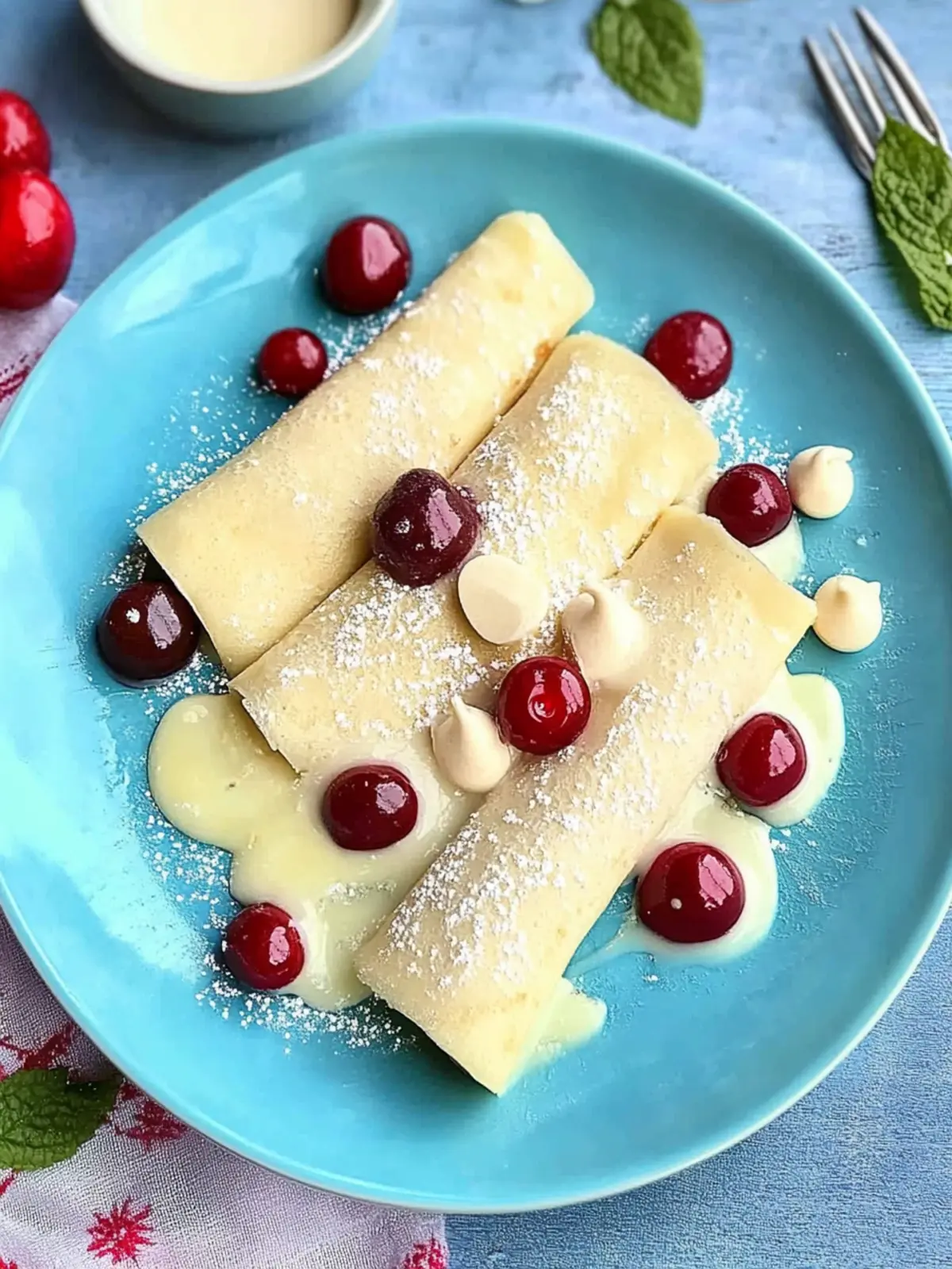 Irresistibly Easy White Chocolate Cherry Crepes You ll Love 4 Easy White Chocolate Cherry Crepes
