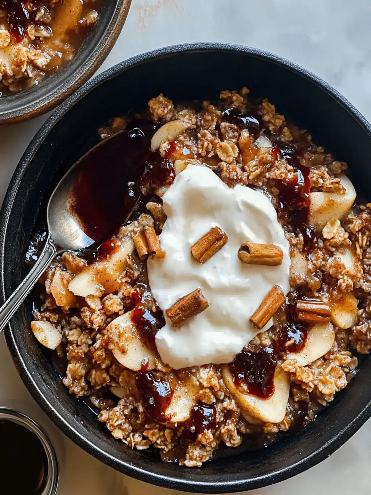 Delicious Apple and Cinnamon Toast Cereal Crumble Recipe 2 Apple and cinnamon toast cereal crumble