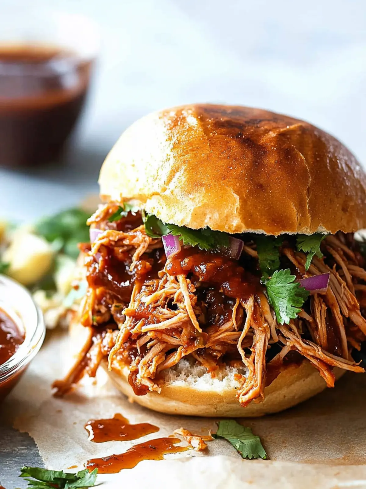 Savory Slow Cooker Pulled Pork with Homemade BBQ Sauce Delight 3 Slow Cooker Pulled Pork with Homemade BBQ Sauce