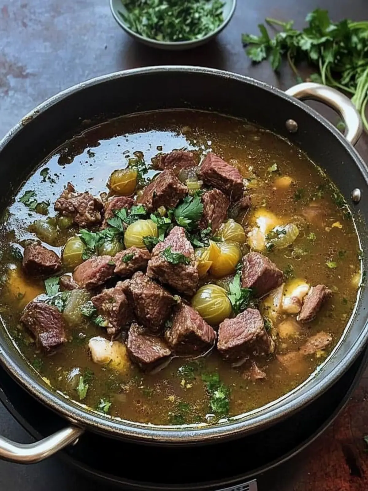 Savor Tomatillo Elk Verde Stew for a Wild Game Adventure 4 Tomatillo Elk Verde Stew