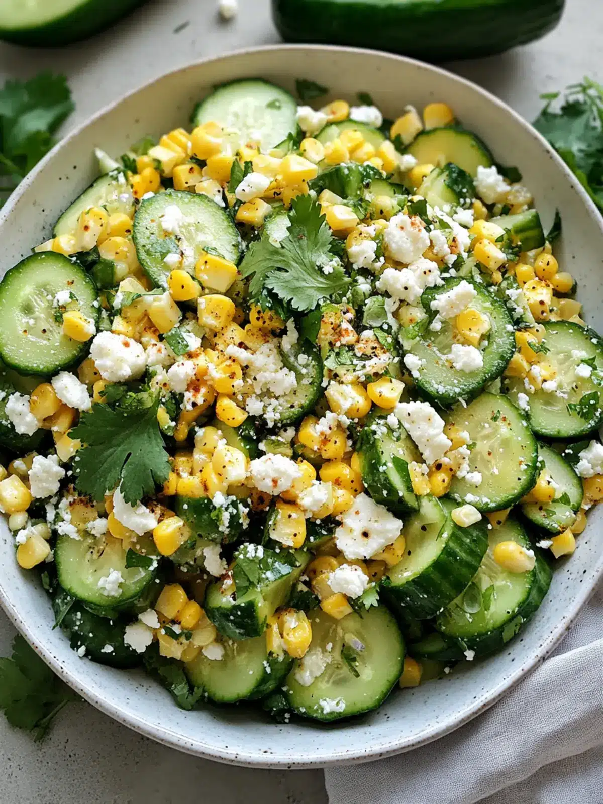 Delicious Street Corn Cucumber Salad for Summer Freshness 2 Street Corn Cucumber Salad