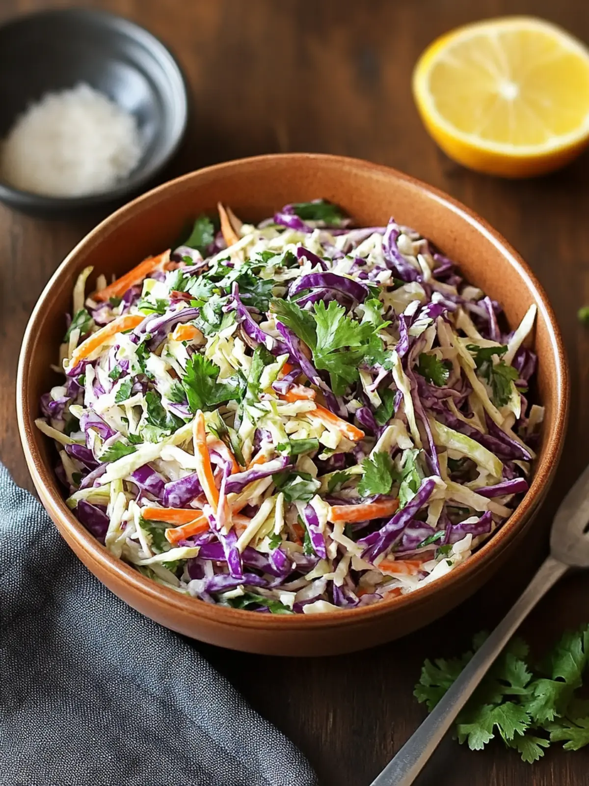 Zesty Mardi Gras Slaw: Your Vibrant Vegan Sidekick 2 Mardi Gras Slaw