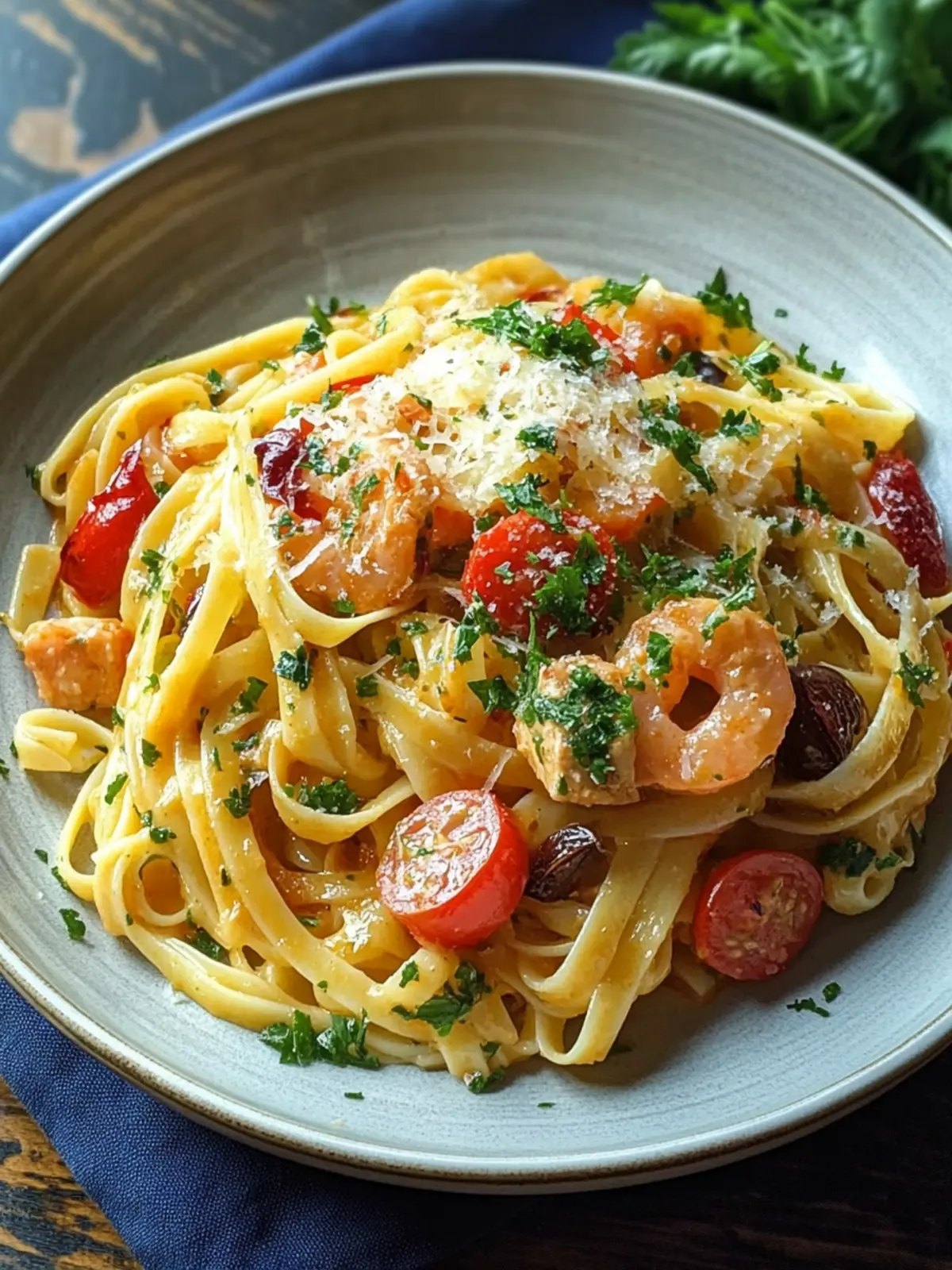 Mardi Gras Pasta: A Fun Twist on Creamy Cajun Flavor 2 Mardi Gras Pasta