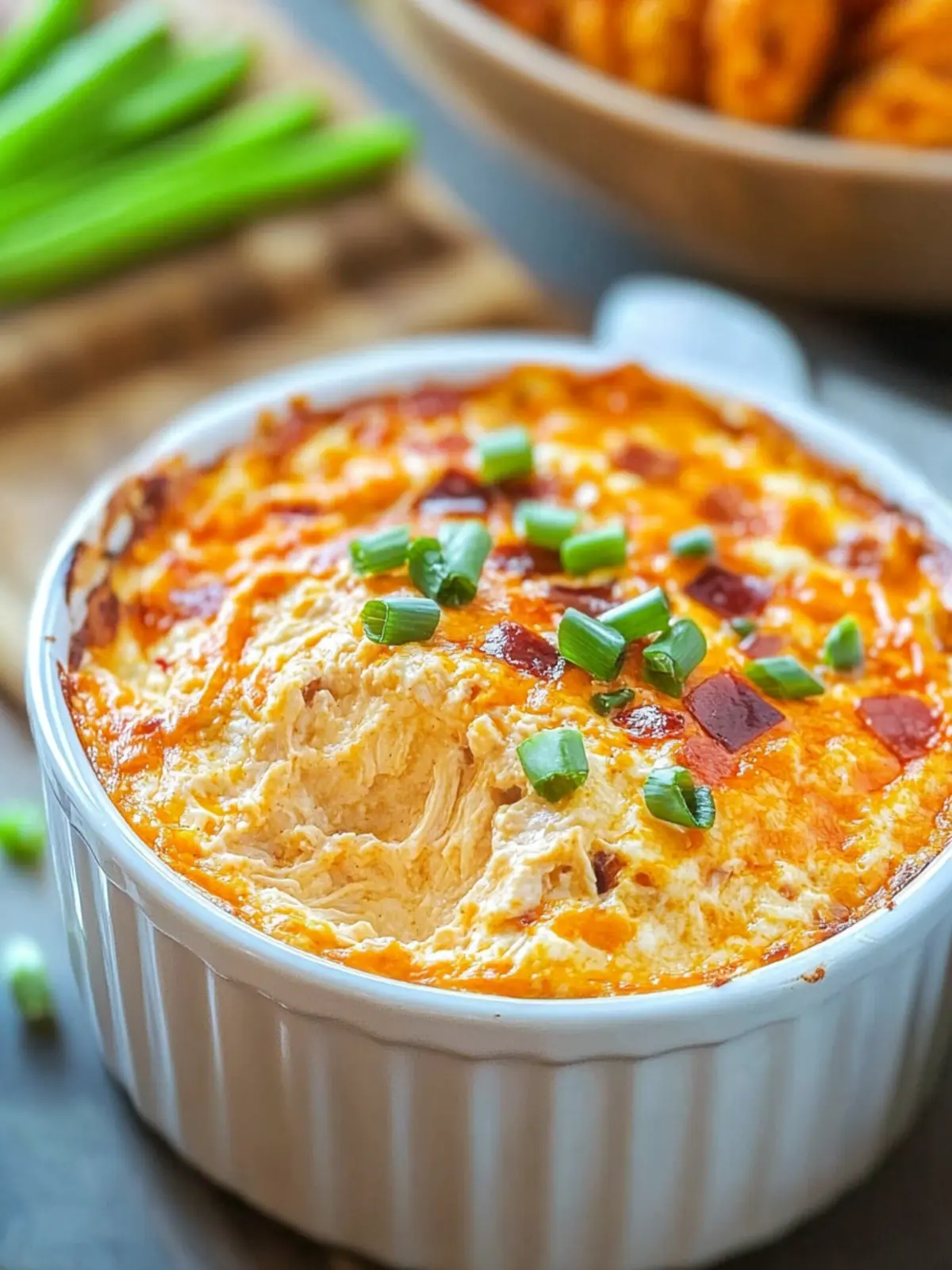 Buffalo Crack Chicken Dip One Bowl Wonder for Game Day 2 Buffalo Crack Chicken Dip One Bowl
