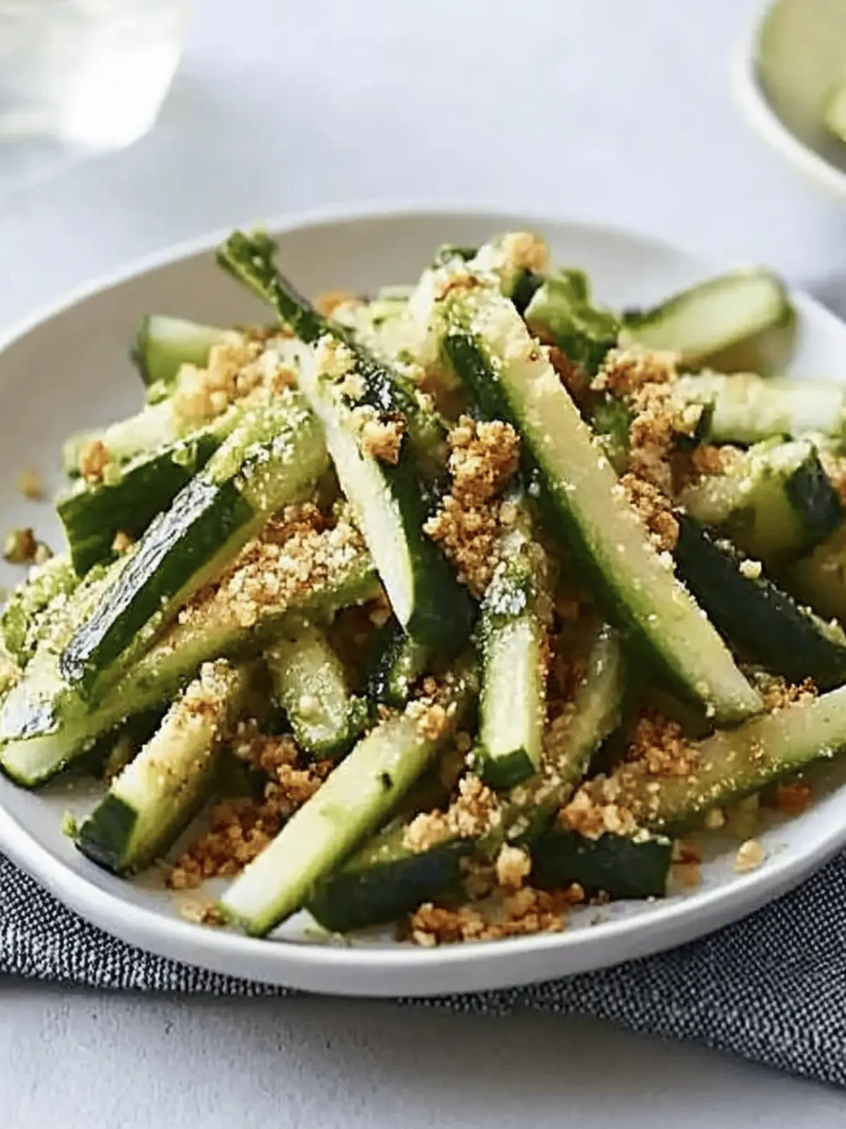 Zesty Cucumber Salad: Quick Asian Twist for Fresh Flavor 3 Cucumber salad