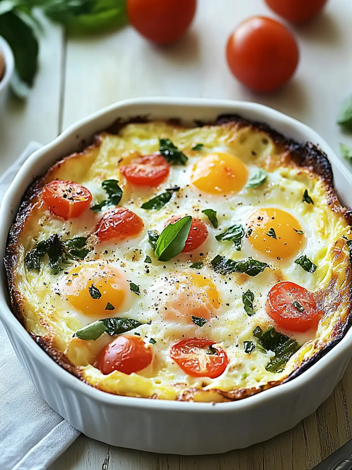 Cheesy Egg Bake: Your New Favorite Make-Ahead Breakfast Delight 2 Cheesy Egg Bake