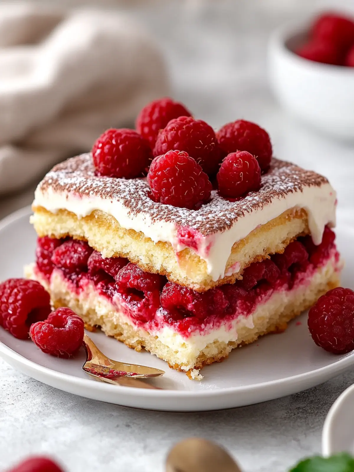 Energizing Fresh Raspberry Tiramisu for Your Next Celebration 3 Fresh Raspberry Tiramisu
