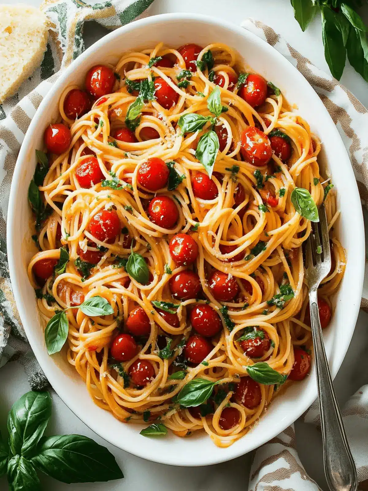Fresh Cherry Tomato Pasta in 20 Minutes: A Summer Delight 4 Cherry Tomato Pasta