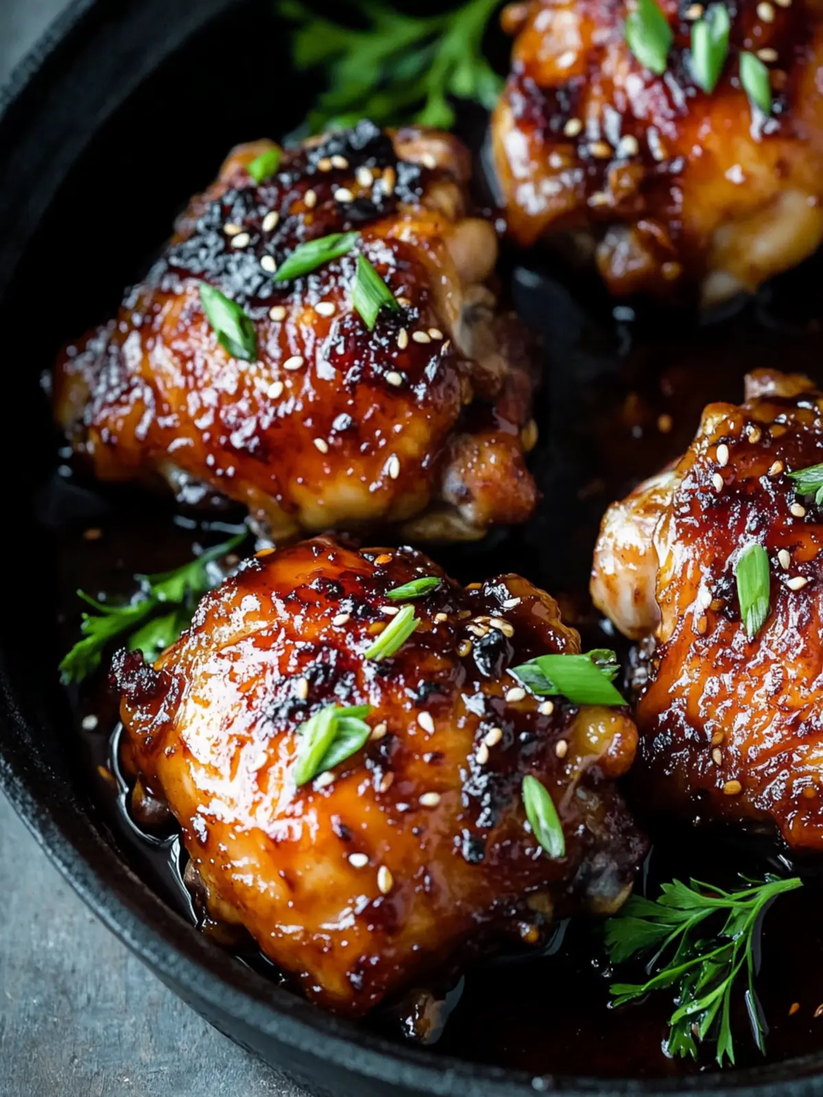 Savory Glazed Soy Sauce Brown Sugar Chicken Thighs Recipe 3 Glazed Soy Sauce Brown Sugar Chicken Thighs