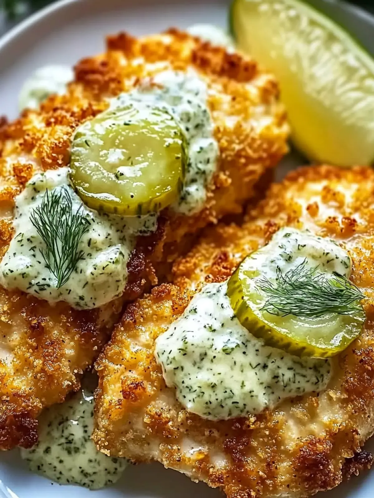 Crispy Dill Pickle Parmesan Chicken: Your New Favorite Dinner! 3 Crispy Dill Pickle Parmesan Chicken