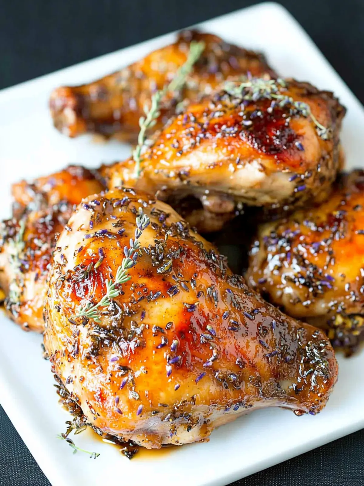 Honey Glazed Lavender Chicken for a Sweet Dinner Surprise 3 Honey Glazed Lavender Chicken