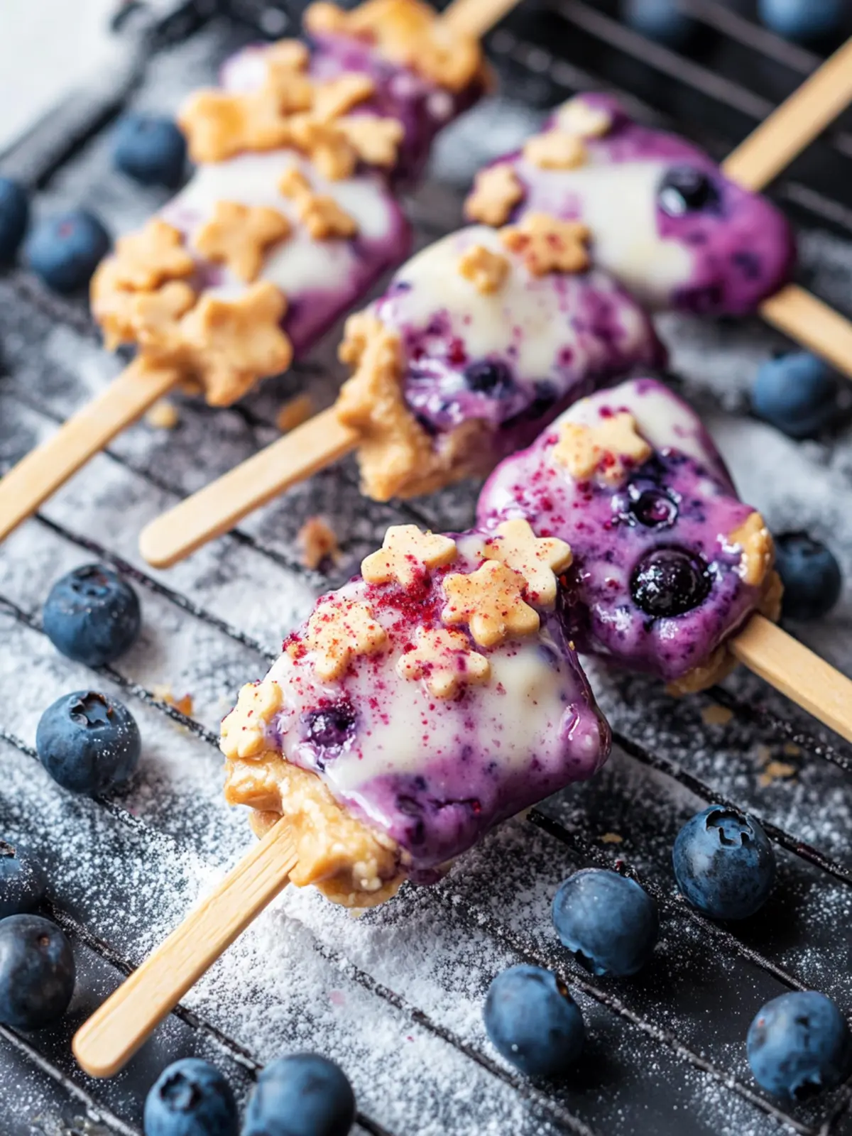 Star-Studded Blueberry Mini Pie Pops Your Family Will Love 3 Blueberry Mini Pie Pops