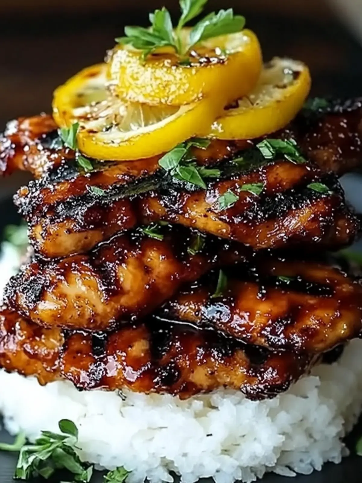 Hawaiian Huli Huli Chicken Stack - Tropical Flavor Bliss at Home 3 Hawaiian Huli Huli Chicken Stack